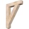 Ekena Millwork Traditional Craftsman Smooth Bracket, Douglas Fir, 5 1/2"W x 32"D x 40"H BKT06X32X40TRA04SDF - alternate 1